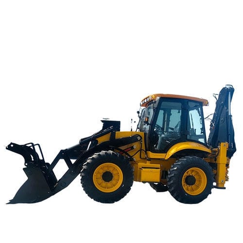 Колесный погрузчик - Tai'an Yimeite Machinery Co., Ltd. - с экскаватором / с кабиной