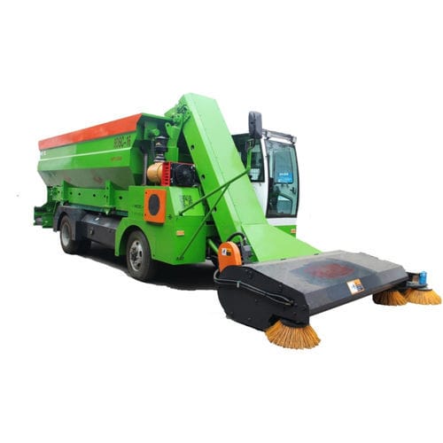 Автоматическое устройство сбора силоса - 16CBM - Tai'an Yimeite Machinery Co., Ltd. - с функцией разбрасывания