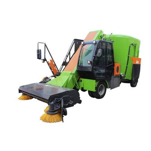 Автоматическое устройство сбора силоса - 12B - Tai'an Yimeite Machinery Co., Ltd. - с функцией разбрасывания / со смесителем