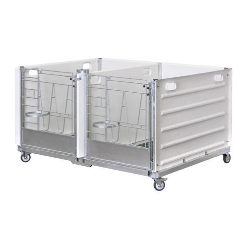 Будка для домашнего скота - Premium Duo - VDK Products BV - для телят / коллективная / мобильная