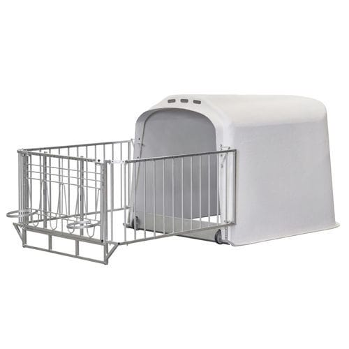 Будка для домашнего скота - XL-2 - VDK Products BV - для телят / коллективная / с парком