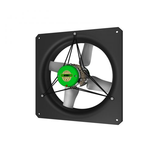 Вентилятор для хлева - EMI panel fan - VOSTERMANS VENTILATION B.V. - для циркуляции воздуха / осевой / с рамкой