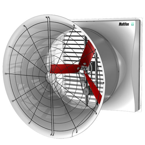Вентилятор для сельскохозяйственных зданий - C4D14A1M10241 - VOSTERMANS VENTILATION B.V. - для хлева / для циркуляции воздуха / настенный