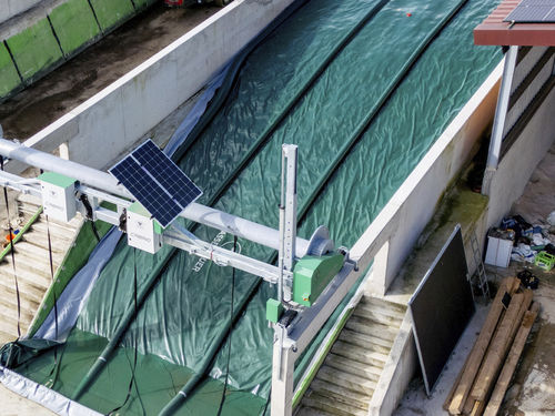 Защитный чехол для силосования - CABRIO - WASSERBAUER GmbH Fütterungssysteme - для силосохранилища / с системой сматывания