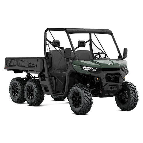 SSV 6x6 - TRAXTER DPS HD10 - Can-Am - 3 места / с бензиновым двигателем / c опрокидывающимся кузовом