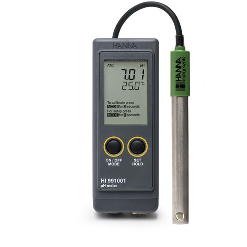 Анализатор для измерения температуры - HI991001 - Hanna Instruments - pH / переносной / компактный