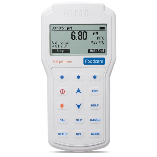 Анализатор для молока - HI98162 - Hanna Instruments - для измерения температуры / pH / переносной