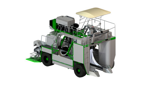 Уборочная машина для фруктов - Fulcrum  - A & B Packing Equipment, Inc. - самоходная