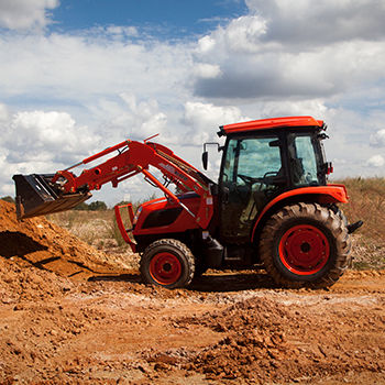 Фронтальный погрузчик для компактного трактора - KL6010 - Kioti Tractor