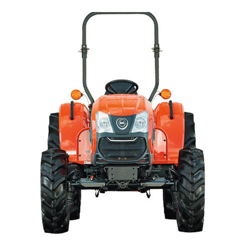 Трактор с механической синхронизированной передачей - DK5010 - Kioti Tractor - 3 цилиндра / сцепка на три точки / с ROPS