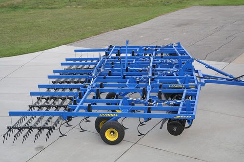 Прицепной культиватор - 8500 Finisholl - Landoll Corporation - с полевым катком / сцепка на три точки / складной