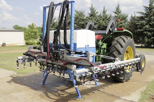 Опрыскиватель для фруктового сада - 150SR - Electrostatic Spraying Systems - малообъемный / со складывающейся ручкой / с принудительной циркуляцией воздуха