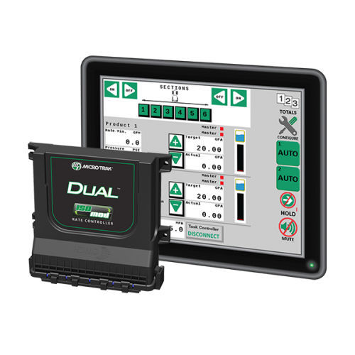 Система контроля затраты в полеводстве - DUAL ISOMOD™ - Micro-Trak Systems, Inc. - сбор урожая / ISOBUS / автоматическая