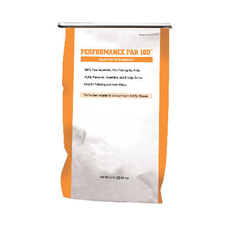 Кормовая добавка для животных - Performance Pak 100®  - Milk Specialties Global - для лошадей / жирная / жирных кислот