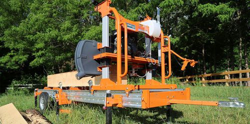 Ленточная пилорама - LumberPro HD36V2 - Norwood Sawmills USA, Inc. - горизонтальная / переносная / с бензиновым двигателем