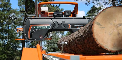 Ленточная пилорама - LumberMate LM30 - Norwood Sawmills USA, Inc. - горизонтальная / переносная / с бензиновым двигателем