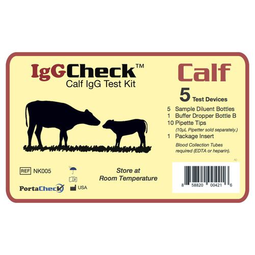 Экспресс-тест IgG - IGGCHECK™ - PortaCheck, Inc. - для телят / крови
