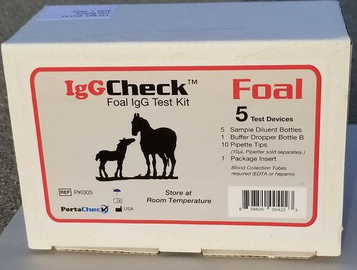 Экспресс-тест IgG - IGGCHECK™ - PortaCheck, Inc. - для жеребенка / крови