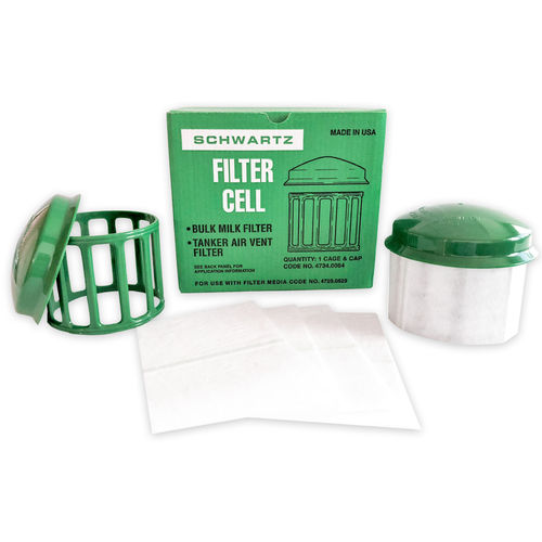 Белый фильтр для молока - FILTER CELL™ Series - Schwartz Manufacturing Company