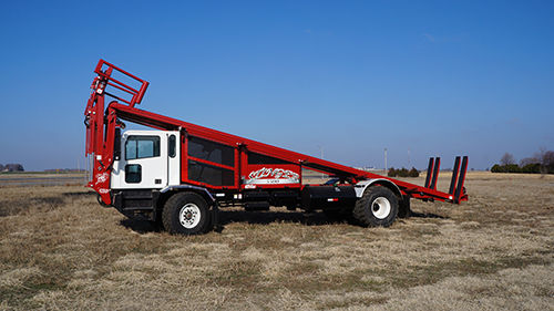 Погрузчик для тюков для прямоугольных кип - SLIDE-OFF 5500 - Stinger, Inc. - самоходный