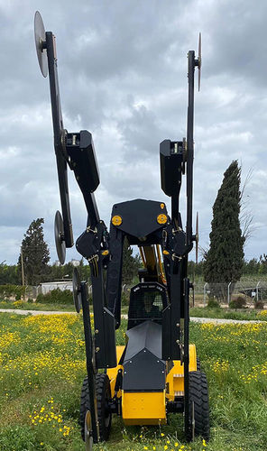Машина для срезания веток для деревьев - HD1800AB T4 - TOL Incorporated - самоходная / вертикальная / дисковая
