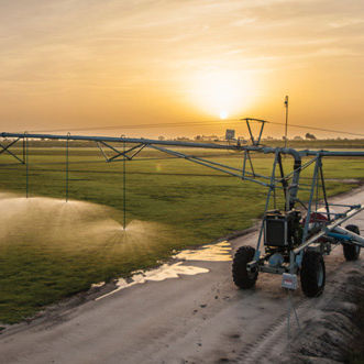 Ирригационная рампа подача воды по каналам - Rainger™ - Valley Irrigation - 4-колесная