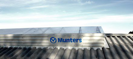 Вентиляционная система для сельскохозяйственных зданий - Munters - для кровли / ридж