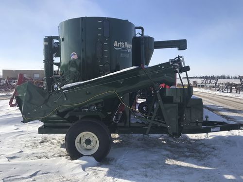 Вертикальный винтовой смеситель - 6105 Grinder - Art's Way - прицепной
