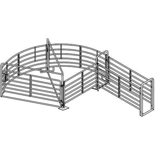 Электрические подгоняющие ворота - 46080002 - Behlen Country