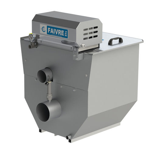 Фильтр для аквакультуры с барабаном - Rotoclean 60 - Faivre Sarl - с промывной водой / с насосом / из стали