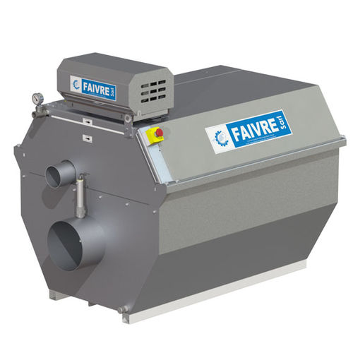 Фильтр для аквакультуры с барабаном - Rotoclean 80  - Faivre Sarl - с промывной водой / из стали / самоочищающийся