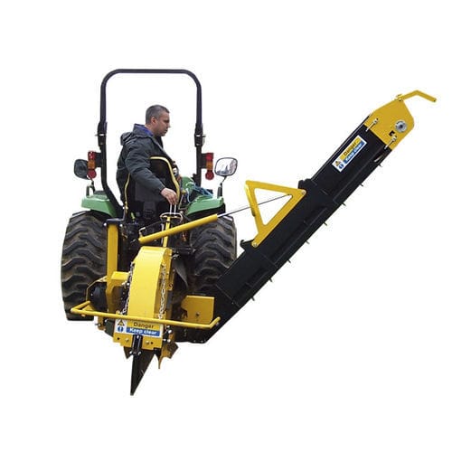 Канавокопатель с одним колесом - AFT45 - AFT Trenchers  Limited - с конвейером