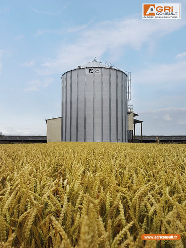Зернохранилище для злаковых - AGRICONSULT - для пшеницы / из стали / из гальванизированной стали