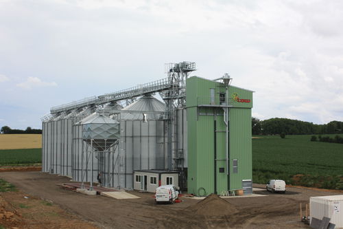 Сушилка для зерен - Séchoir à grain économiseur - AGRICONSULT - стационарная