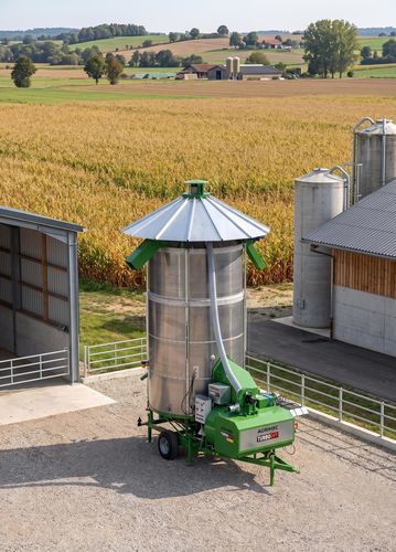 Сушилка для зерен - TURBODRY AS 600 - Strahl Grain Dryers - для злаков / для семян / мобильная