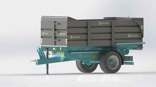 Опрокидной прицеп - AF RR  - Agrofer SRL - одноосный / сельскохозяйственный / 0 T...10 T