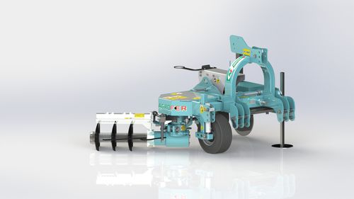 Окучник 1 ряд - UNIVERSAL SIMPLE - Agrofer SRL - виноградный куст / дисковый