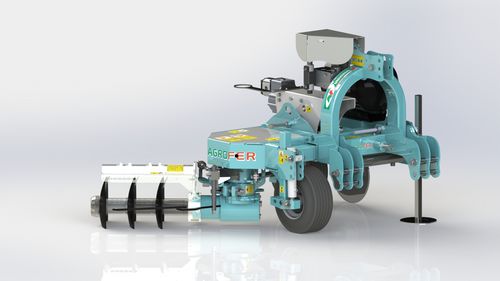 Окучник 1 ряд - UNIVERSAL REAR - Agrofer SRL - виноградный куст / дисковый