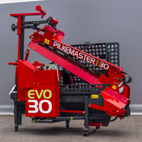 Комбинированная пила/дровокол с бензопилой - EVO 30 - Agromaster Oy - с ленточным конвейером / с приводным валом / электрическая