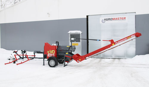 Комбинированная пила/дровокол с бензопилой - Evo 36 HC Lite - Agromaster Oy - с ленточным конвейером