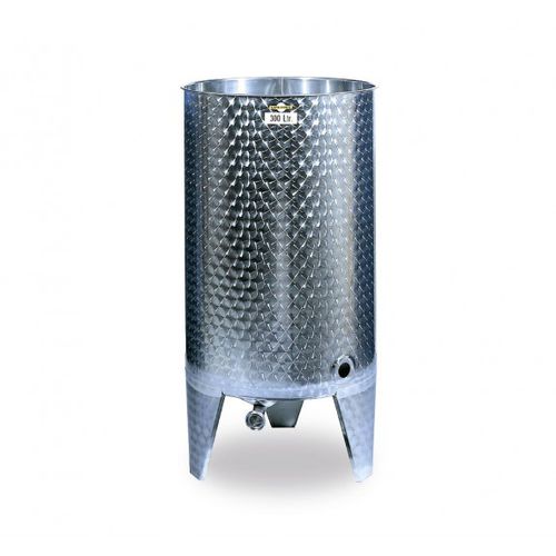 Резервуар для виноделия - FO2-063-300A - Amos Industries - открытый / вертикальный / из нержавеющей стали