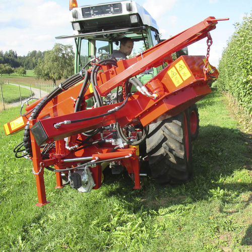 Гидравлический вибратор для сбора урожая - FSI - FEUCHT Obsttechnik GmbH - для фруктов / для орехов / навесной