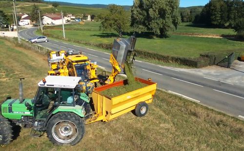Машина для сбора винограда для установки на трактор - MAV - VITITOOLS - GRV