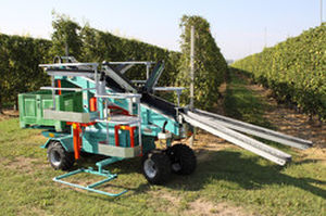 Уборочная машина для фруктов - Tecnofruit CF-105 - Hermes - самоходная / 1 ряд
