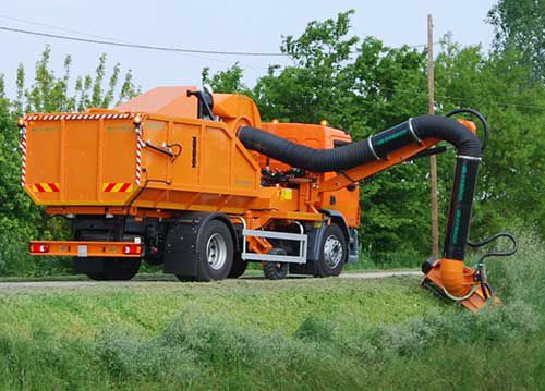 Навесной мульчер - Cyclone AC - Hymach srl - для обочин / гидравлический / с баком