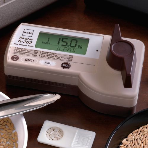 Влагомер для злаковых - Riceter fv200 series - Kett Electric Laboratory Co. Ltd. - для семенных и зерновых культур / малогабаритный / с цифровым дисплеем