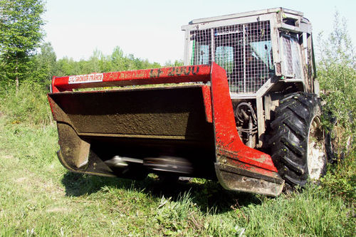 Роторный измельчитель для зеленой зоны - SD/JM/SDC/BRC/LF/BTP  - KIRPY - для лесохозяйственных работ / сельскохозяйственный / заднего монтажа