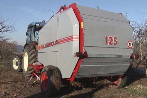 Пресс для круглых кип - Lerda Agri - с фиксированной камерой