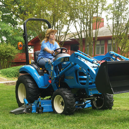 Сельскохозяйственный роторный измельчитель - LS Tractors - переднего монтажа