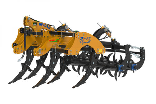 Оборудование для обработки почвы 5 корпусов - SPIDER - S series - Moro Aratri - 7 корпусов / сцепка на три точки / с полевым катком